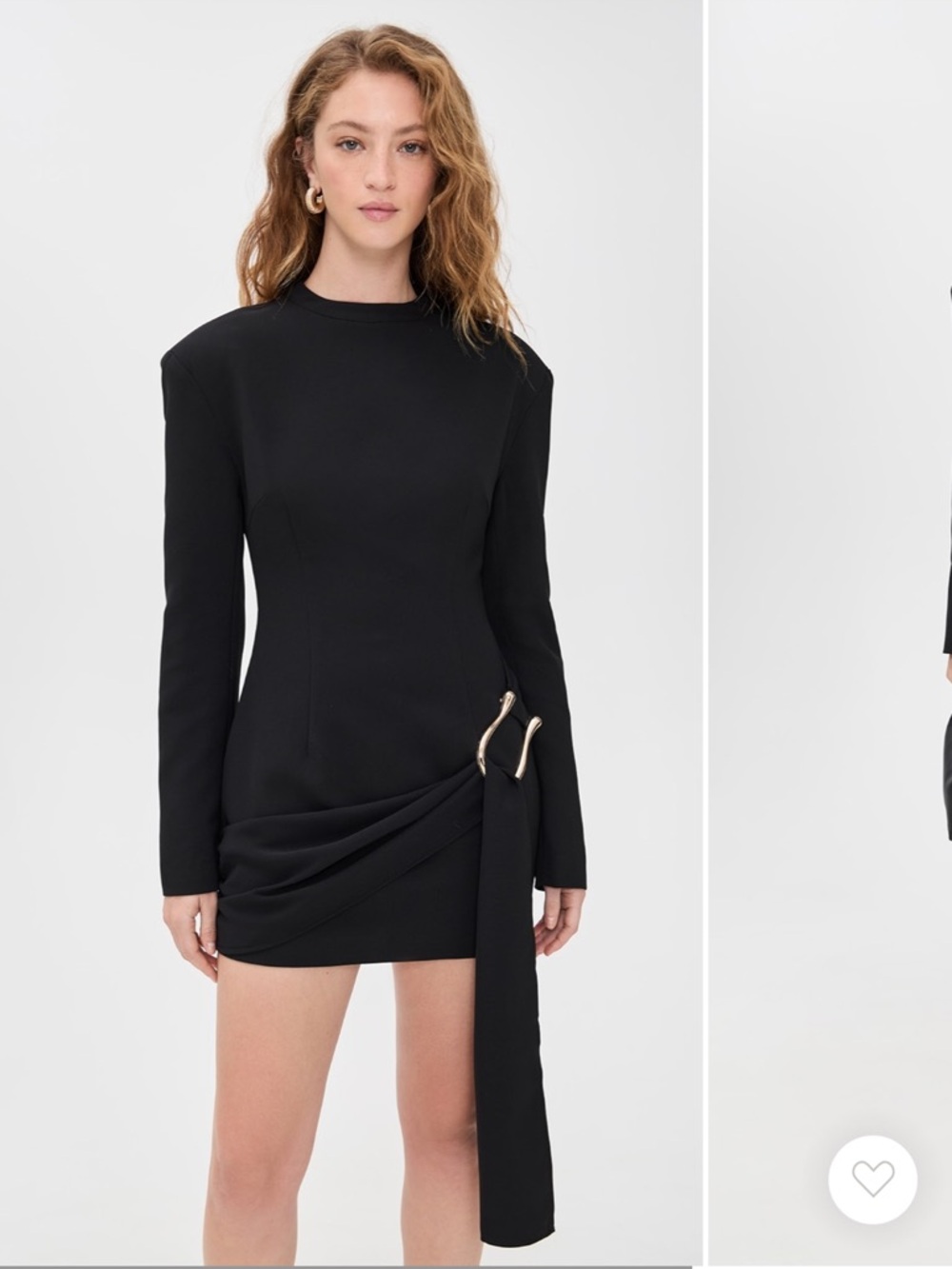 Lioness Martini Long Sleeve Mini Dress Size Medium NWT